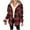 Red3, variant on LIaqionyy Plaid Jacket for Womens Casual Button down Long Sleeve Shacket Fleece Lined Warm Jackets Clothes