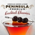 Peninsula Premium Cocktail Cherries Award Winning Deep BurgundyRed