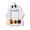 E, variant on Halloween Decorations,Halloween,Halloween Ghost Wooden Picture Frame Cute Spooky Ghost Shaped Photo Frame With Stand Hanging Rope Desktop Tabletop Ornament Wall Hanging Decor Halloween