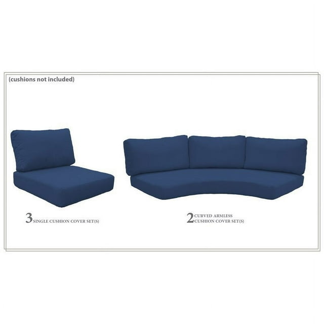 TK Classics Cover Set in Navy for BARBADOS-08i
