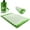Green, variant on Acupressure Mat and Pillow Set with a Vinyl Carry Bag for Storage, Back and Neck Pain Relief, Purple