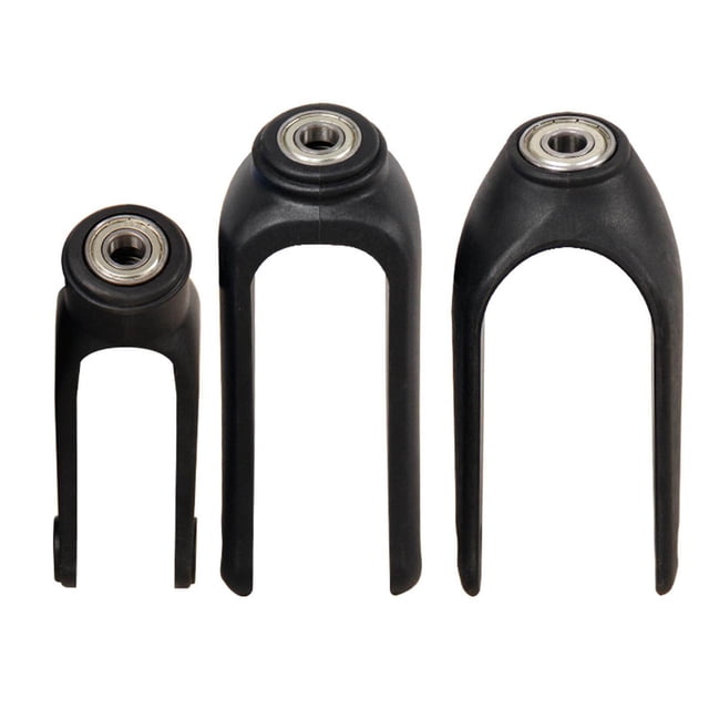 pitrice Accessoires de Fourche avant pour Fauteuils Roulants pour Roues de Remplacement Roues de Roulage avant Roues de Remplacement Marchettes avant Fourche avant Roues de Roulage Roues 6 Pouces