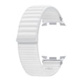 thumbnail image 1 of Correa de reloj para Samsung Galaxy Watch 8, tela de nailon, blanca, M/L, 1 of 5