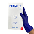 thumbnail image 2 of Guantes de Nitrilo Desechables para Examen Azul Cobalto Talla Mediana, Caja Dispensadora con 100 Piezas Uniseal, 2 of 4