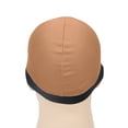 thumbnail image 4 of Mens Stretch Skull Cap Beanie Helmet Liner Running Hat Elastic Edge Band Lightweight Head Cover Cycling Gym Training, 4 of 4