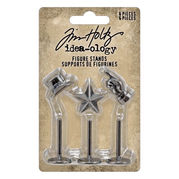 Idea-Ology Metal Adornments 3/Pkg-Figure Stands