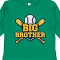 thumbnail image 4 of Inktastic Big Brother Baseball Boys Long Sleeve Toddler T-Shirt, 4 of 5