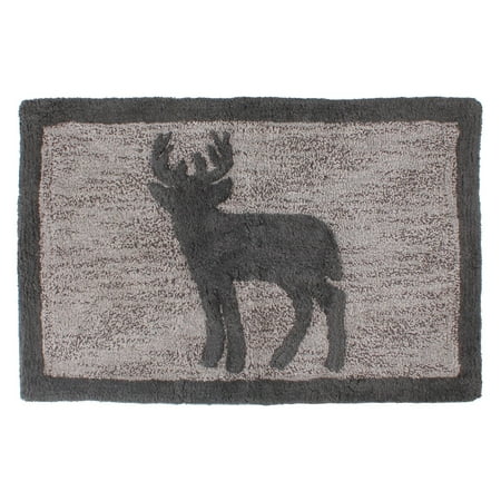 Saay Knight Ltd Wilderness Calling Deer Bath Rug Saay Knight Ltd Wilderness Calling Deer Bath Rug