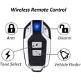 thumbnail image 3 of Alarma inalámbrica impermeable de 113 dB con control remoto para bicicleta, bicicleta eléctrica, motocicleta, scooter, remolque, alarma antirrobo actualizada para bicicleta (2 unidades), 3 of 5