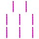 thumbnail image 2 of DQrwqpou Barra LED Tubo Intermitente Esponja Suministros para Fiestas Bodas Festivales (rosa), 2 of 5