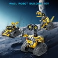 thumbnail image 3 of Robot de construcción STEM Sillbird Wall Robot 5 en 1 con 435 piezas, 3 of 6