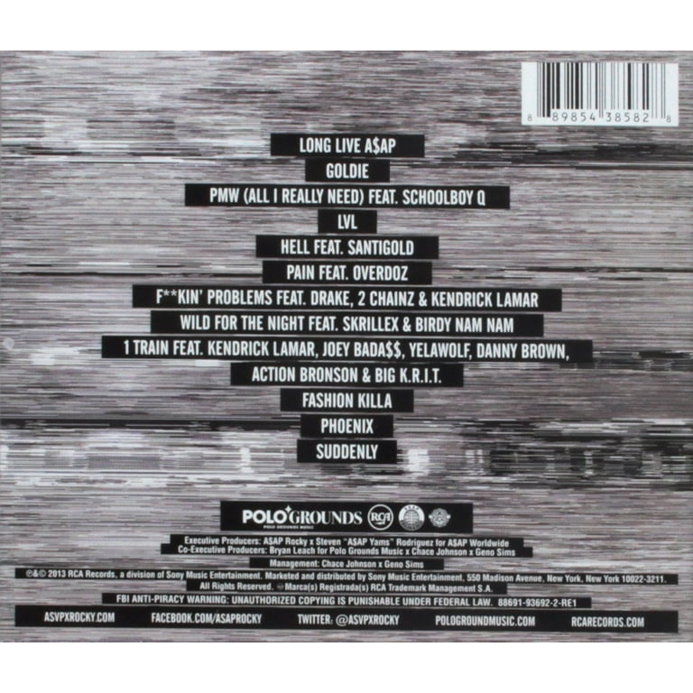 A$AP Rocky Long.Live.A$AP Asap 新品 LPレコード asaprocky-