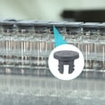 thumbnail image 4 of Tapones de goma Uxcell de 7.5mm/0.3" para viales, 200 piezas de tapón de goma butílica de dos patas para viales de vidrio y frascos de cultivo de líquidos, gris, 4 of 5