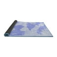 thumbnail image 2 of Ahgly Company Indoor Rectangle Abstract Blue Modern Area Rugs, 5' x 7', 2 of 4