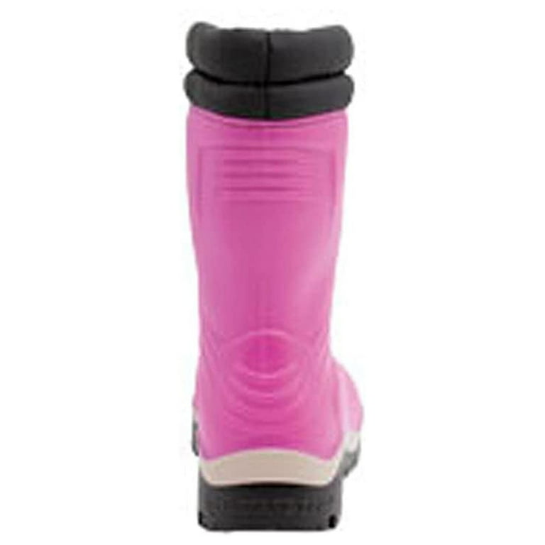 Dunlop K37406103 Dunlop Blizzard Wellies Winter Kids Pink Grey Black Size3 Walmart