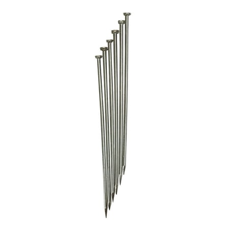 

GSC International 4-36325 Dissecting Pins Nickel-Plated Steel Straight 2 in. 1/2 Pound Box