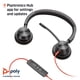 thumbnail image 4 of Auriculares Plantronics Blackwire 3320 USB-A con cable de doble oreja, 4 of 4