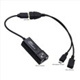 thumbnail image 3 of 4X Adaptador USB 2.0 una RJ45 con Cable Adaptador Mirco OTG USB 2.0 Adaptador LAN Ethernet para 3 o Stick GEN 2, 3 of 5