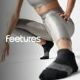 thumbnail image 4 of Feetures Elite Light Cushion No Show Tab Ankle Socks - Sport Sock with Targeted Compression - New Black, S (1 Pair), 4 of 8