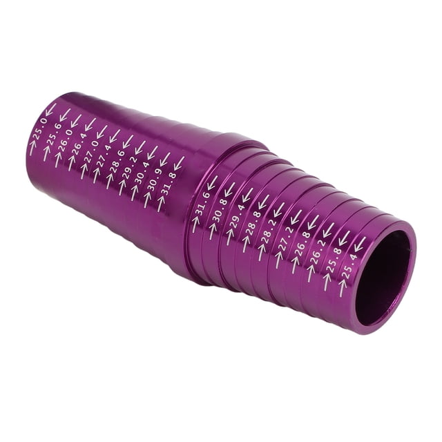 Bicycle Tube Measuring Tool Bicycle Tube Premium Material Tube Sizer Tool Tube Gauge Tool Post Measuring Tool