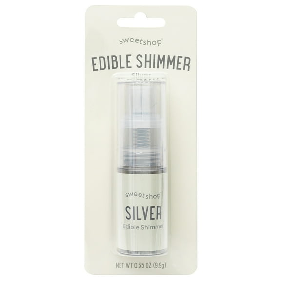 Sweetshop Silver Dust Pump .35oz Dessert Toppings