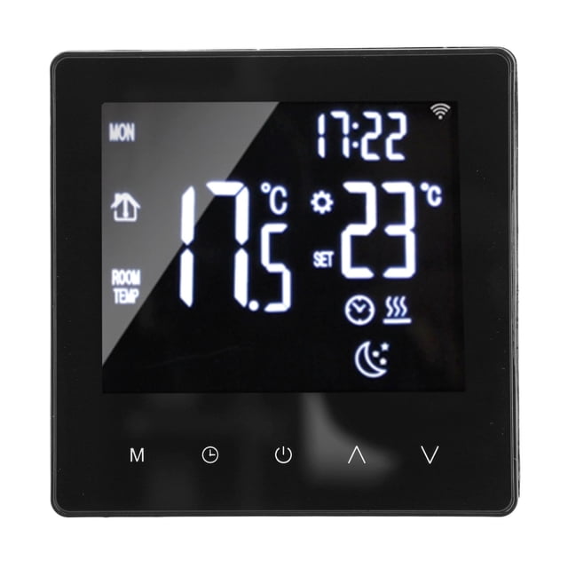 LEFU Smart WiFi Programmable Thermostat Digital Touch Screen Temperature Controller for Home Room Heating Cooling System with Mobile App Control