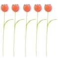 thumbnail image 4 of Decoración del hogar, decoración de habitaciones, decoración de paredes, ramo de punto, ramo de flores artificiales falsas para el hogar, la oficina, la fiesta, la boda, el regalo de cumpleaños, tulip, 4 of 4
