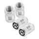 thumbnail image 5 of EXHUMKY 4Ud Tapas De Para Neumáticos De Aluminio Durable Para Autos Con Protección Anticorrosión, 5 of 8