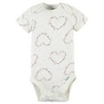 thumbnail image 5 of Modern Moments by Gerber Newborn Baby Girl Short Sleeve Bodysuit & Pant Outfit Sets, 6-Piece, Newborn-12 Months, 5 of 8