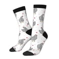 thumbnail image 1 of Fotbe Funny Chicken Calcetas Largas con Estampado para Hombre y Mujer – Calcetas de Compresión Transpirables y Elásticas, Viajar y Uso Diario Talla 5-11, 1 of 6