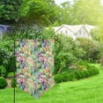 thumbnail image 2 of Wukai Watercolor Blooming Cactus Print Garden Flag 12.5x18 Inch Double Sided Sun-resistant Rain-resistant, Wrinkle-resistant Colorfast(Only Flag), 2 of 6