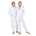 thumbnail image 4 of Joggies - Family Matching White Suger Hoodie One Pieces for Boys, Girls, Men, Women and Pets - Adult - Medium Plus/Wide (Fits 5'8 - 5'11"), 4 of 7