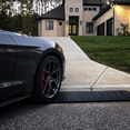 thumbnail image 3 of Magshion 2 Pieces Rubber Curb,5.5" Rise 39" Length Heavy Duty Loading Driveway Ramp for Cars, Wheelchair, 3 of 7