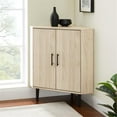 thumbnail image 2 of Bowery Hill Contemporary Double Door Corner Accent Cabinet in Birch, 2 of 5