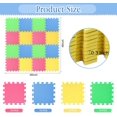 thumbnail image 6 of 60 Pcs Kids Foam Puzzle Floor Mat Bulk Solid Color Foam Play Mat with Borders Interlocking Multi Use Floor Rug for Baby Toddler Children 12 Inch (Green, Blue, Yellow, Red), 6 of 12