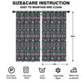 thumbnail image 2 of Blackout Kids Curtains,Boho Bohemia Geometric Line Art Childrens Insulated Curtains Set Of 2,Bedroom Essentials,Toddler Room Decor 42"x84"(106x213cm), 2 of 4