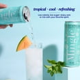 thumbnail image 4 of Mingle Mocktails Non-Alcoholic Cucumber Melon Mojito Mocktails 4 Pack, 12 fl oz Sleek Aluminum Cans, 0.00% ABV, 4 of 6