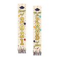 thumbnail image 1 of Banners de graduación 2021, grandes carteles de poliéster para fiestas, decoración de puerta y porche A, 1 of 9