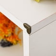 thumbnail image 1 of Unique Bargains Home Box Corner Protectors Delicate Bronze Tone Triangle Frame Desk Table Box Furniture Protector 10pcs, 1 of 7