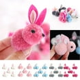 thumbnail image 3 of 5 Easter Stuffed Mini Bunny Dolls Plush Small and Portable for Decoration and Gift, 3 of 3