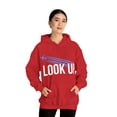 thumbnail image 5 of Look Up Chemtrails Graphic Hoodie Sweatshirt, Sizes S-5XL, 5 of 9