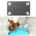 thumbnail image 4 of Serenable Absorbent Pet Feeding Mat Anti Stains Anti Slip Washable 11.81inchx19.69inch, 4 of 7