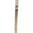 thumbnail image 2 of 3 1/2"W x 44"D x 44"H Merced Smooth Knee Brace, Douglas Fir, 2 of 4