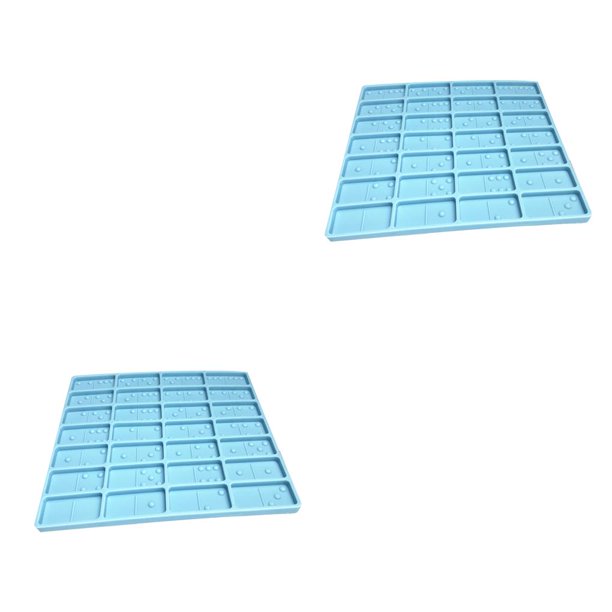 Yuarrent Molde de dominó de resina, molde de silicona resistente a la corrosión de alta resistencia, piezas de artesanía a buena temperatura, Type1 NO1 Yuarrent CBP366210