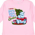 thumbnail image 4 of Inktastic I Wanna Hippopotamus for Christmas Cute Hippo Boys or Girls Long Sleeve Toddler T-Shirt, 4 of 5