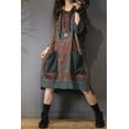 thumbnail image 2 of Women Casual Cotton Loose Ethnic Floral Hoodies Sweatshirts, 2 of 4