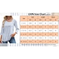 thumbnail image 4 of UVN Summer Square Neck Blouses for Women 3/4 Sleeve Shirt Ladies Dressy Casual Button Tunic Tops, 4 of 4