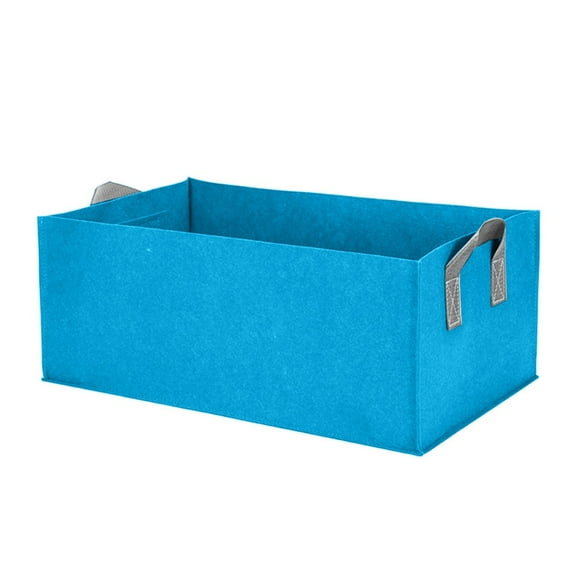 Fabric Raised Garden Bed Rectangle Breathable Planting Container Bag, Garden Patio Tools