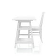 thumbnail image 4 of Furniture of America Prenna Wood 2-Piece Writing Desk and Chair Set, 4 of 5