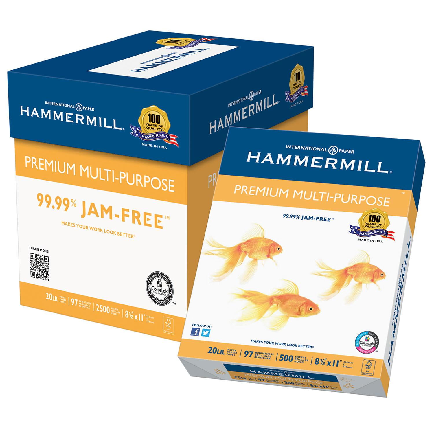 hammermill premium multi purpose copy paper